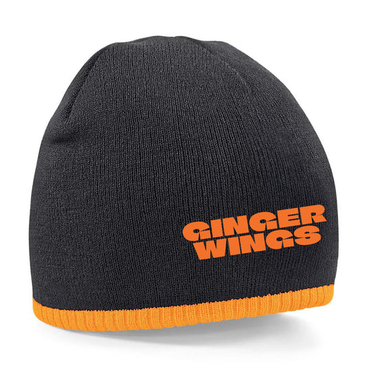 Ginger Wings Two Tone Pull-On Beanie