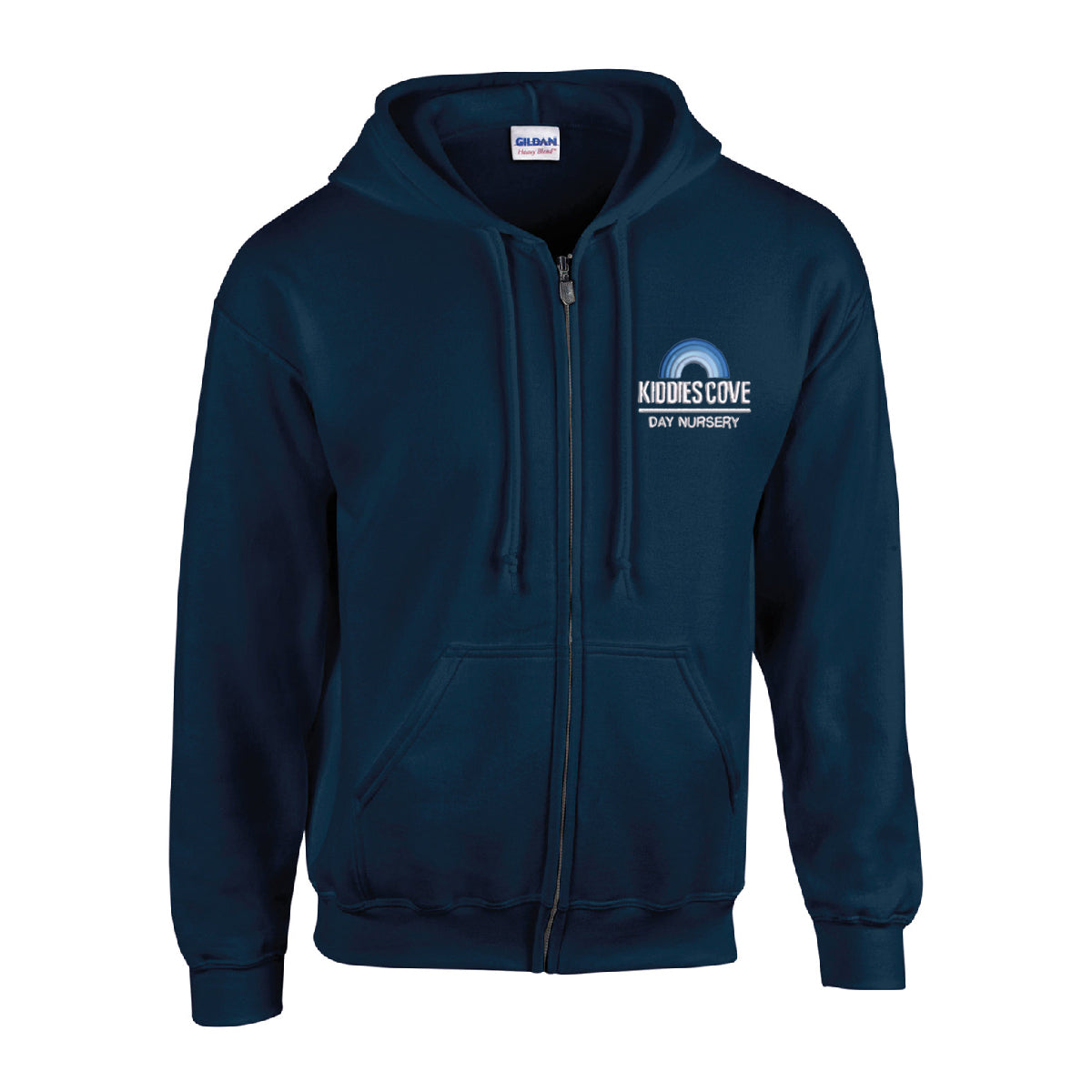 Kiddies Cove Navy Zipped Hoodie Toddlers/Kids