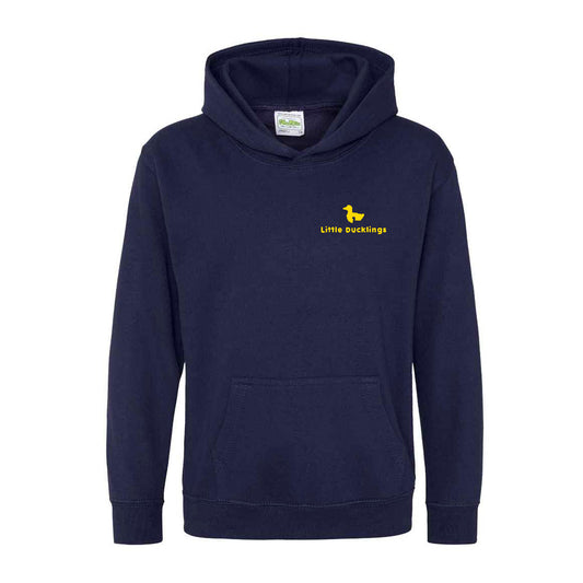 Little Ducklings Navy Hoodie Kids