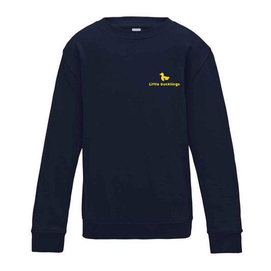 Little Ducklings Navy Sweatshirt Kids