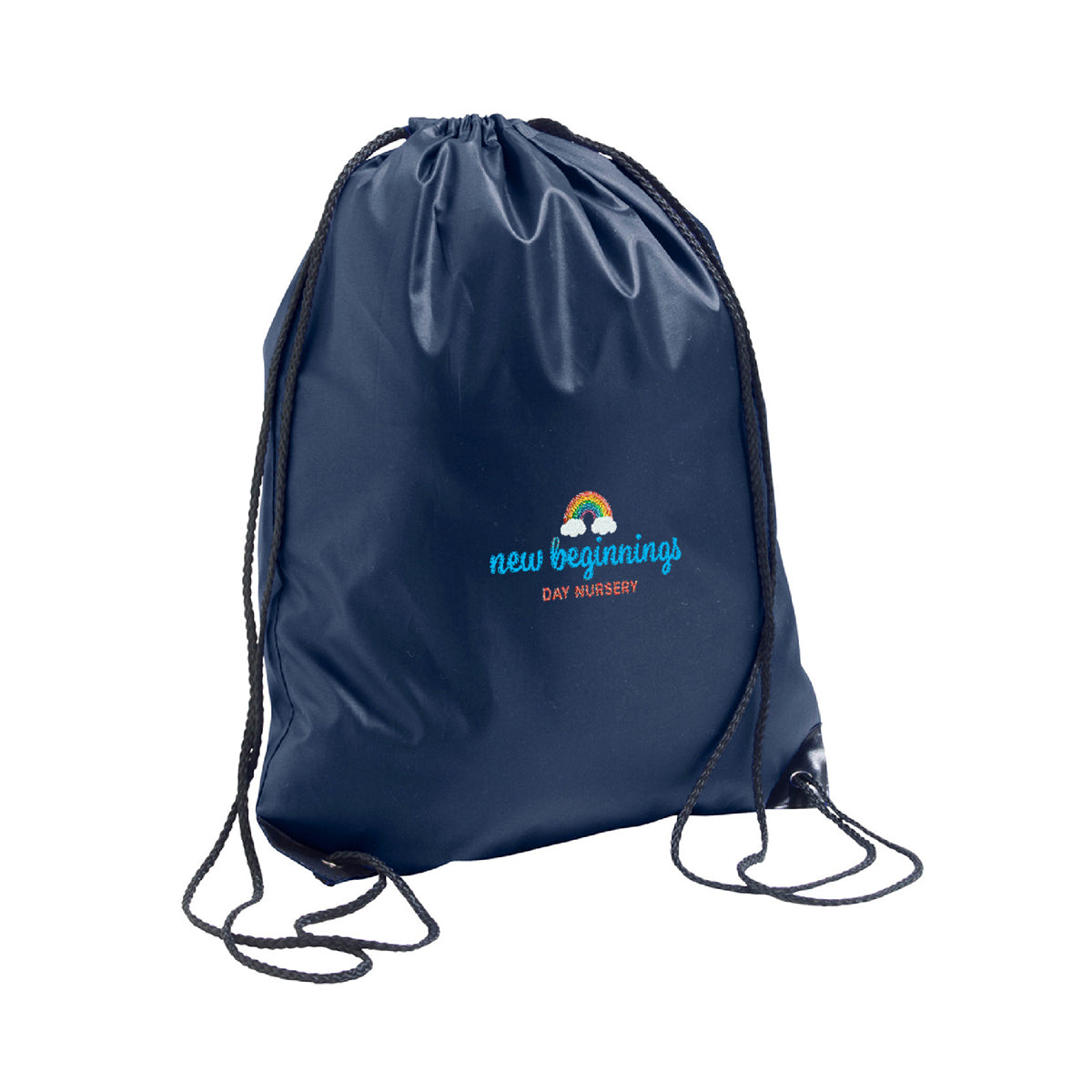 New Beginnings Navy Gymsac Navy Bag