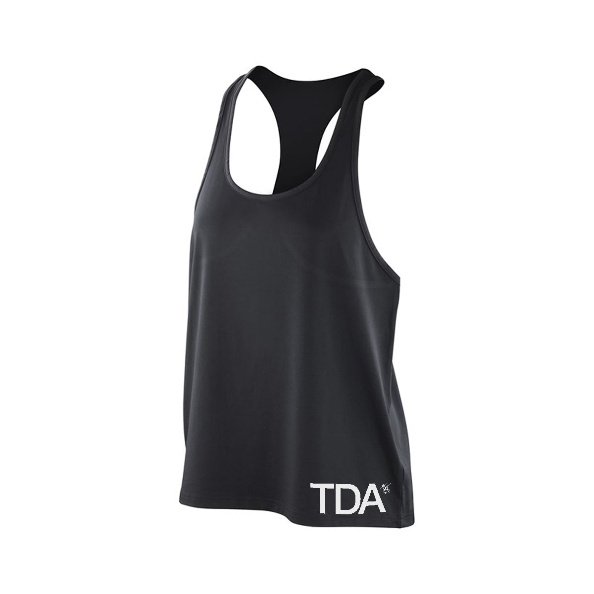 TDA Black Racer Back Vest Adults