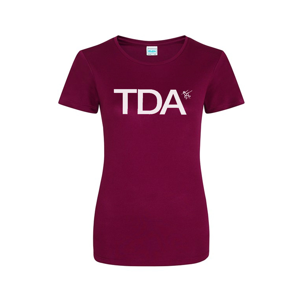 TDA Burgundy Cool T-Shirt Adults