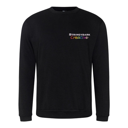 Stringybark Creative Black Sweatshirt