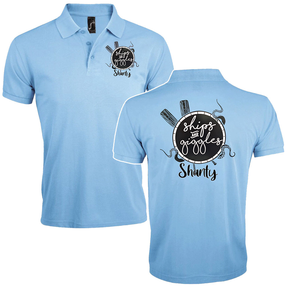 Ships & Giggles Shanty Unisex Polo Shirt
