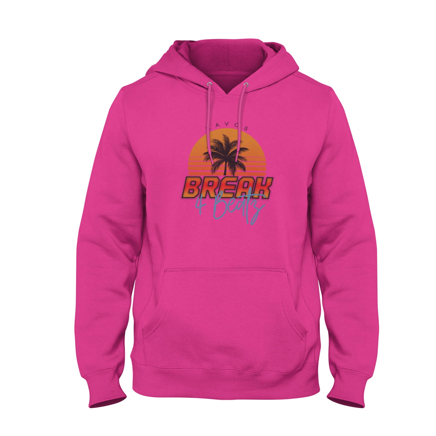 B4B Palm Tree Design Hoodie