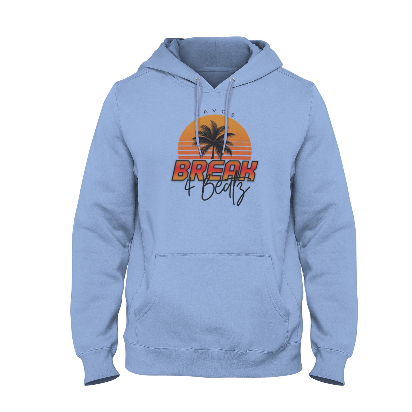 B4B Palm Tree Design Hoodie