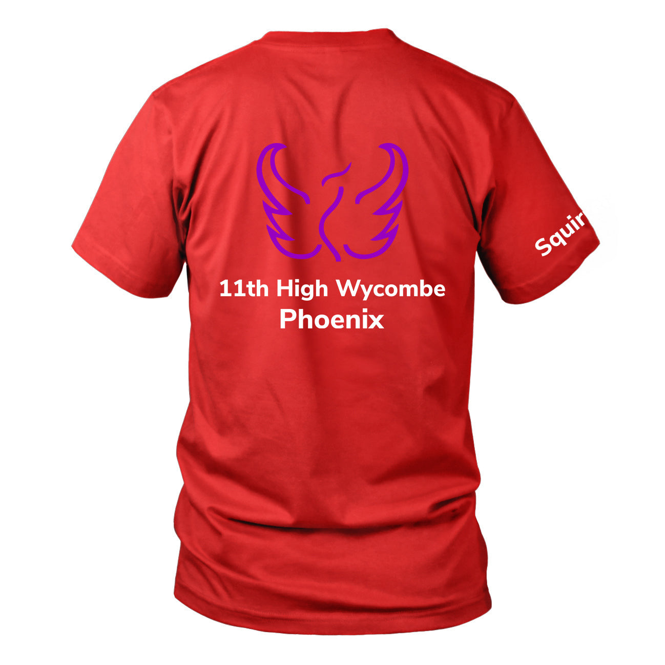 11th High Wycombe Phoenix Red T-Shirt Squirrels