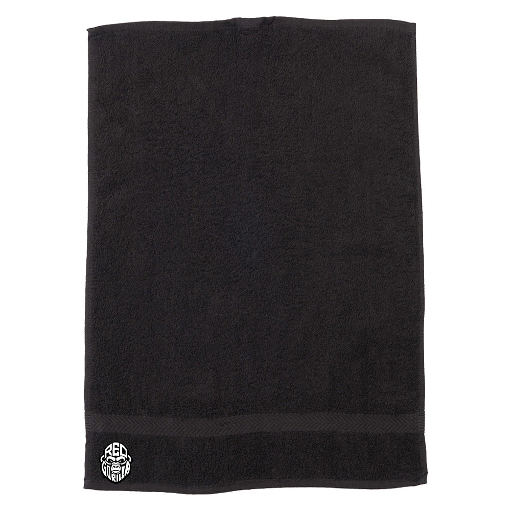 Red Gorilla Luxury Range Gym Towel - Black Logo