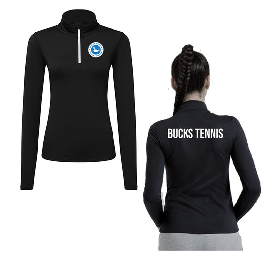 Bucks Tennis Ladies TriDri Zip Top