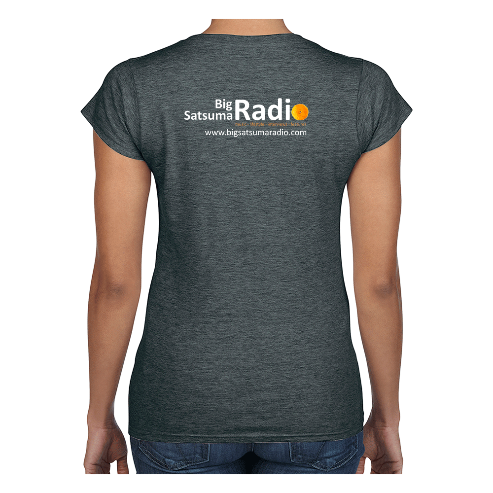 Big Satsuma Radio V Neck Ladies Fit T-Shirt