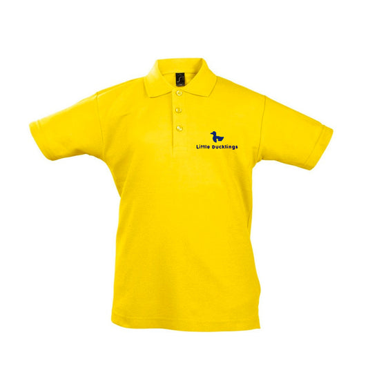 Little Ducklings Yellow Polo Shirt Kids