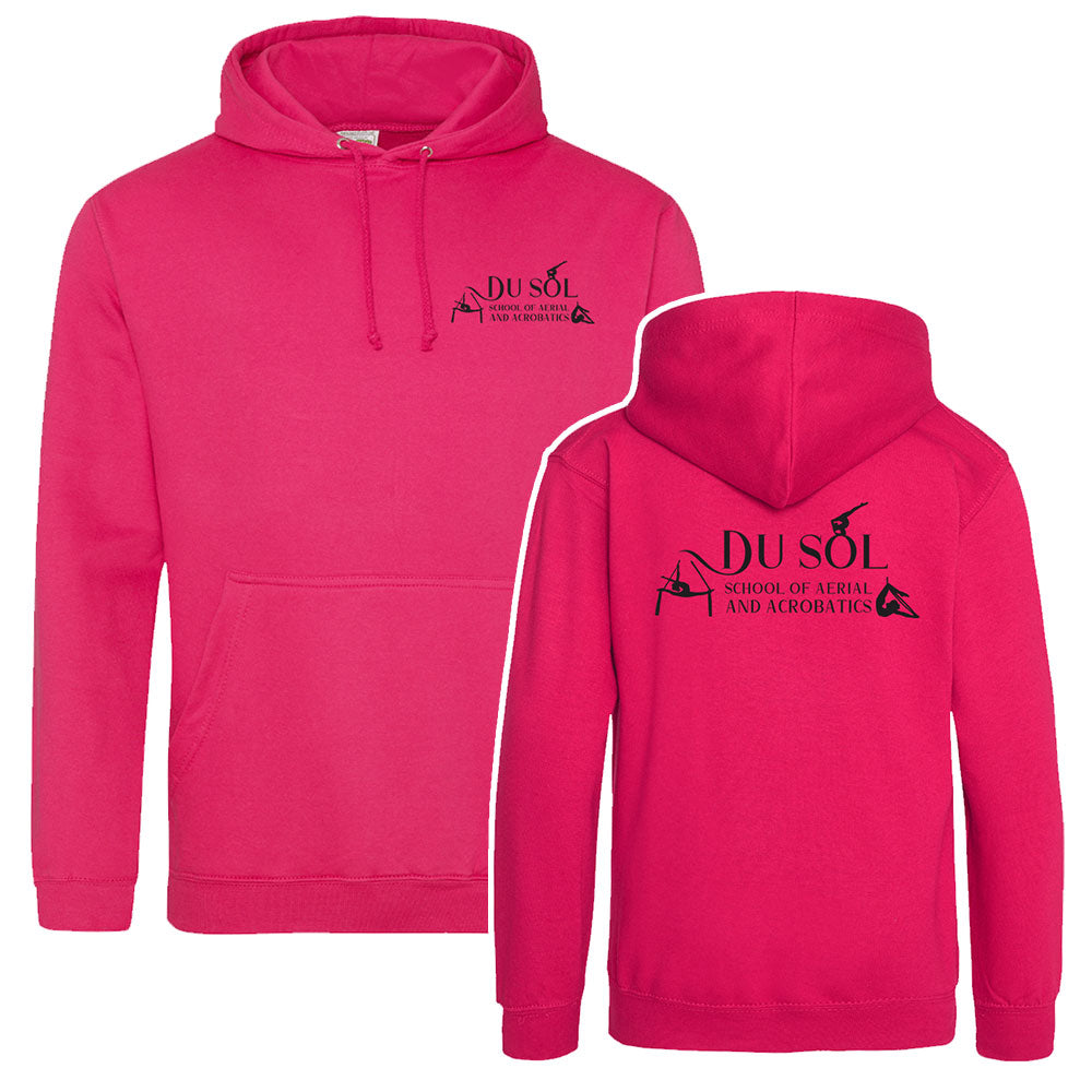 Du Sol Hot Pink Hooded Sweatshirt