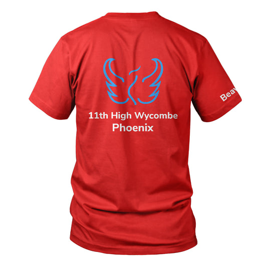 11th High Wycombe Phoenix Red T-Shirt Beavers