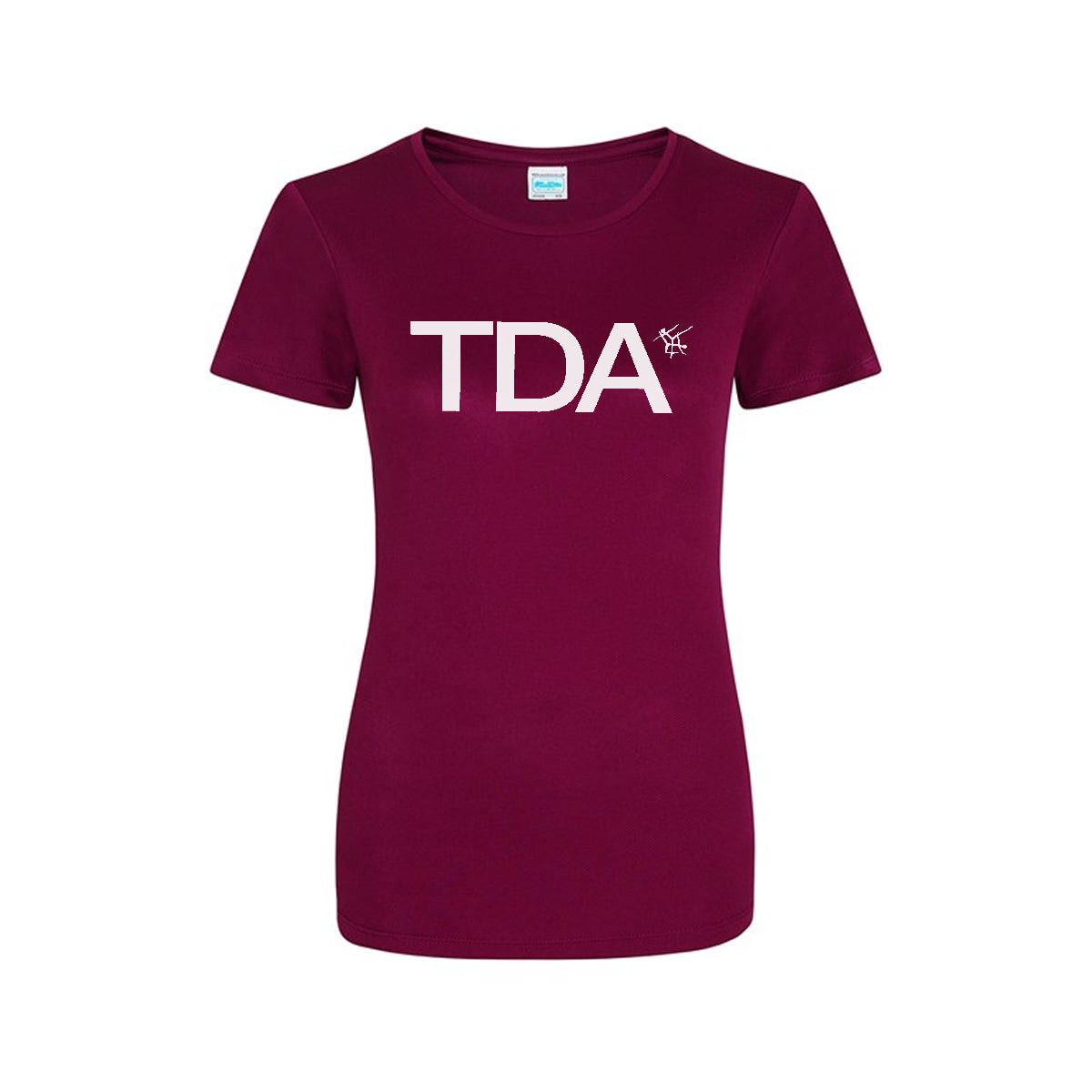 TDA Burgundy Cool T-Shirt Adults