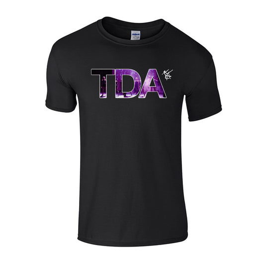 TDA Black T-Shirt Adults
