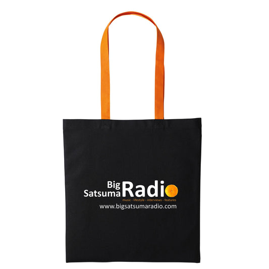 Big Satsuma Radio Varsity Cotton Shopper Bag