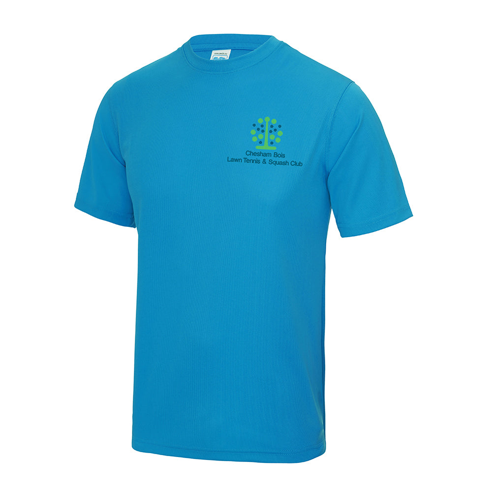 Chesham Bois Tennis Club Sapphire Blue Cool T Shirt