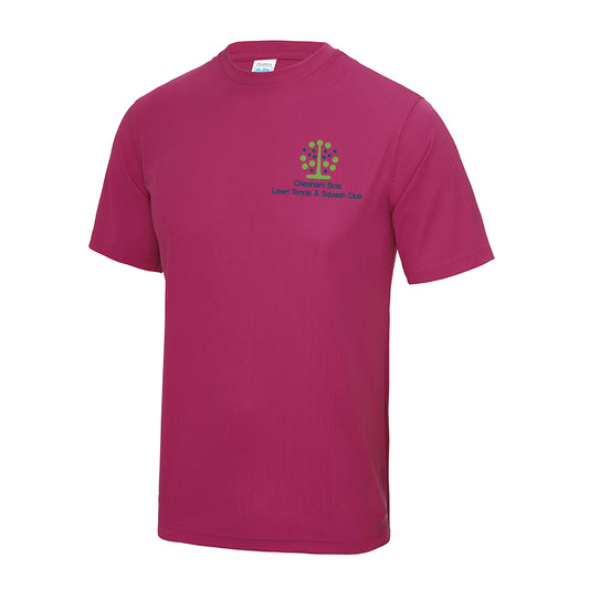 Chesham Bois Tennis Club Hot Pink Cool T Shirt